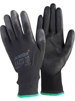 Nil Avm Junior JN1017 Siyah Pu Eldiven 8 No