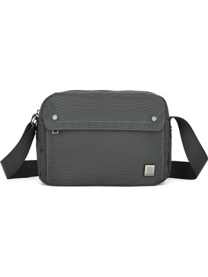 Smart Bags Smart Yatay Model Su Geçirmez Ayarlanabilir Uzun Askılı Erkek Günlük Omuz Çantası Lacivert