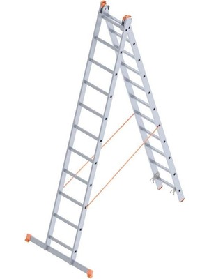 Saraylı 2X11 A Tipi Sürgülü Merdiven 6,02 Metre