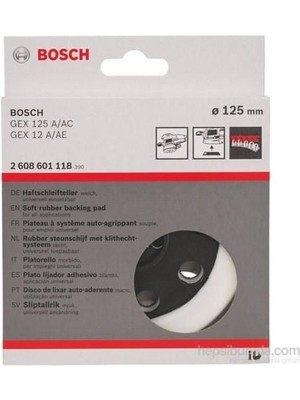 Bosch Gex 125 A/ac Soft Taban 0 2608 601 118