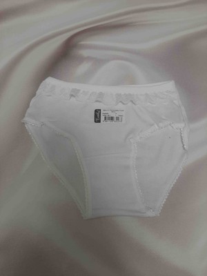 Shine Elagance Pembe Beli Minik Dantelli %94 Pamuk %6 Elastan Pınar Bato Kız Çocuk Külot