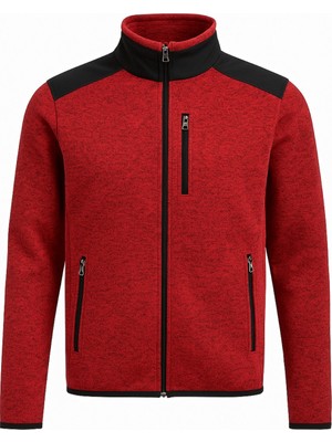 Eser x Workwear Burgas Kırmızı Kırçıllı Polar