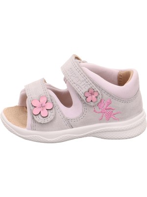 Superfit Polly Kız Bebek Sandalet - Gri 600098-2500