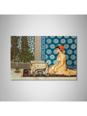Ahsenico Içsel Sükûnet - Osman Hamdi Bey-Çerçevesiz Tablo