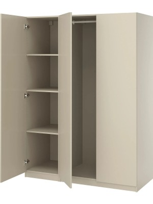 IKEA Bej Ferah Kapaklı Gardırop 150X60X201 cm