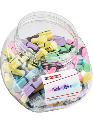 Kitabevimden Edding Fosforlu Kalem Mini 100 Lü Pastel Renkler 52.211