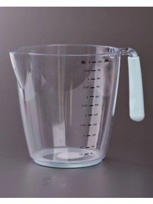 Ölçü Hamur Kabı 1000 ml - Silikon Sap