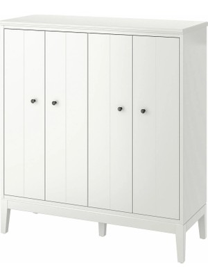 IKEA Beyaz Ferah Kapaklı Gardırop 121X135 cm