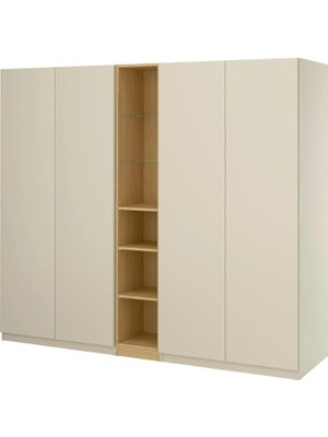 IKEA Çok Renkli Modern Kapaklı Gardırop