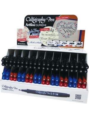 Kitabevimden Artline Supreme Calligraphy Pen Deal Set 80 Li