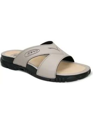 Ceyo 3200-1I Bej Ortopedik Erkek Terlik