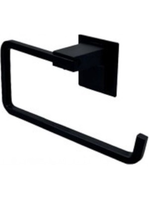 Enalburumtr Kendinden Yapışkanlı Siyah Tuvalet Kağıtlığı Ultra - Wc Kağıdı Askısı, Banyo&tuvalet 304 Kalite Paslanmaz Çelik