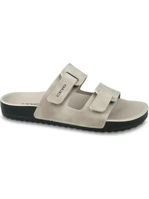 Ceyo Bahama-16ı Bej Ortopedik Erkek Terlik