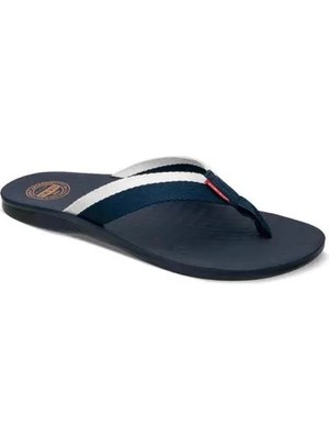 Ceyo 9851-6I Lacivert Ortopedik Parmak Arası Erkek Terlik