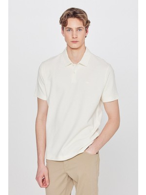 Wrangler Polo Erkek T-Shirt W2610158102 Off White