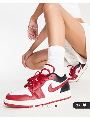 Nike Air Jordan 1 Low Reverse Black Toe (W) Cng