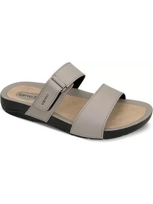 Ceyo 9877-1I Bej Ortopedik Erkek Terlik