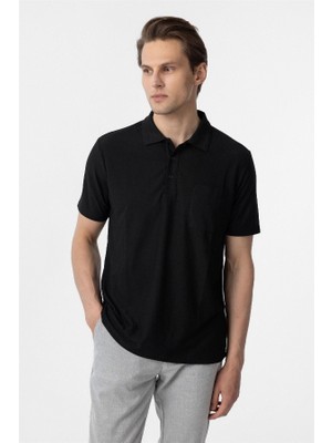 Süvari Erkek T-Shirt STS1014000001 Siyah