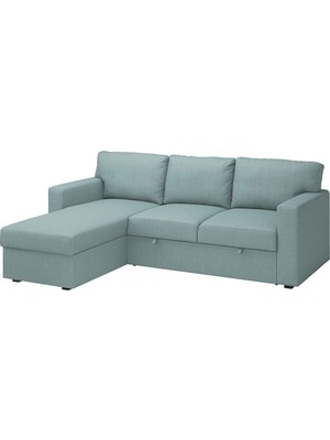 IKEA Gri Ferah Kanepe - Bazalı Yataklı Köşe Kanepe