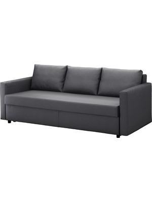 IKEA Gri Şık Kanepe - 3'lü Yataklı Kanepe