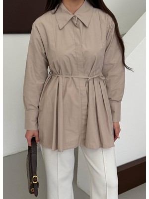 Betnur Kadın Poplin Gömlek Tunik