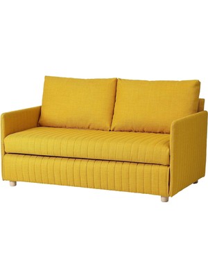 IKEA Sarı Şık Kanepe - 2'li Yataklı Kanepe