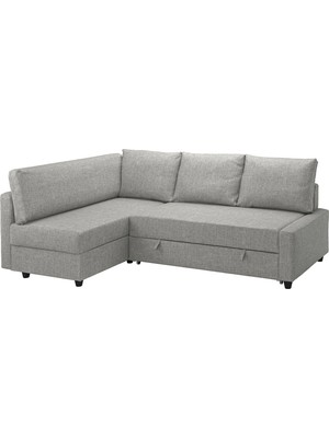 IKEA Gri Şık Kanepe - Bazalı Yataklı Köşe Kanepe