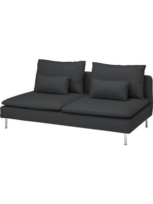 IKEA Gri Ferah Kanepe - 3'lü Kanepe