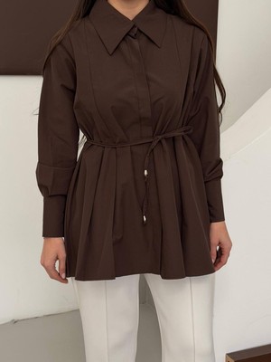 Betnur Kadın Poplin Gömlek Tunik