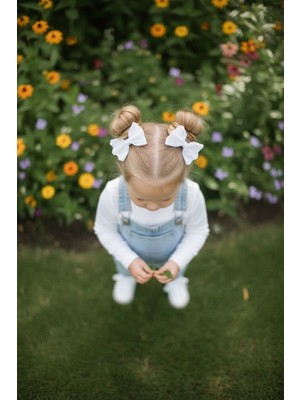 EGOMİ 2 Li Beyaz Fisto Klips Toka