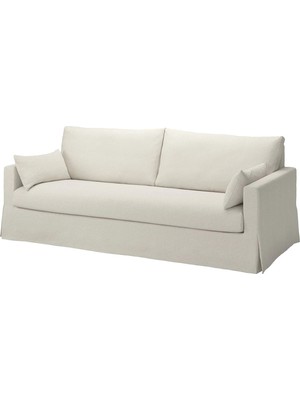 IKEA Beyaz Ferah Kanepe - 3'lü Kanepe