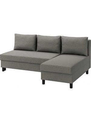 IKEA Gri Rahat Kanepe - Bazalı Yataklı Köşe Kanepe
