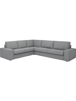 IKEA Bej Lüks Kanepe - 5'li Köşe Kanepe