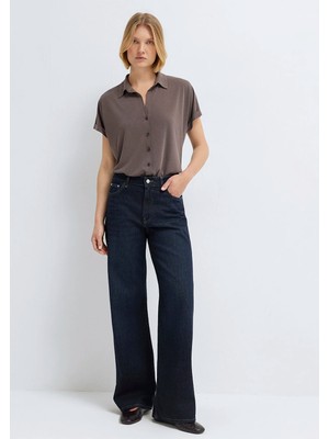 Mavi Soft-Premium Kahverengi (Tencel™) Modal Karışımlı Gömlek 168081-87537