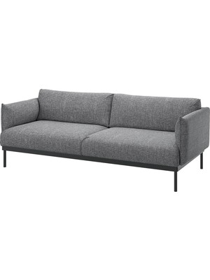 IKEA Gri Modern Kanepe - 3'lü Kanepe