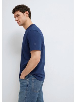 Mavi Lacivert Basic Tişört 0613477-70497