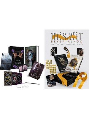 Ephesus Yayınları Saka ve Sanrı Tek Kitaplık Hediyeli Kutu ve Misafir Ciltli Hediye Kutulu