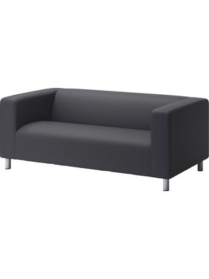 IKEA Gri Lüks Kanepe - 2'li Kanepe