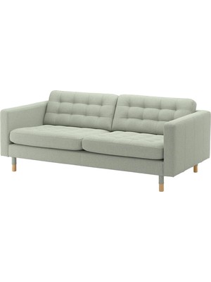 IKEA Açık Yeşil Konforlu Kanepe - 3'lü Kanepe