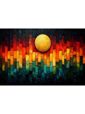 Aden Dijital Dekoratif  Kanvas Tablo