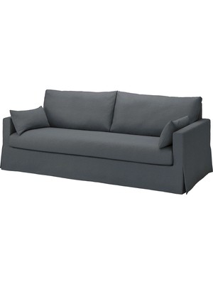 IKEA Gri Rahat Kanepe - 3'lü Kanepe