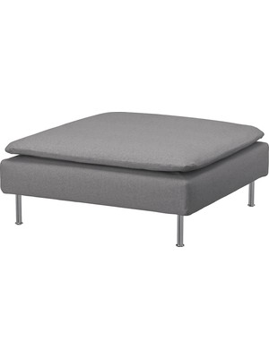 IKEA Gri Konforlu Kanepe - Puf