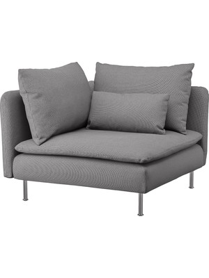 IKEA Gri Şık Kanepe - Köşe Koltuk
