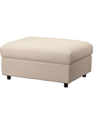 IKEA Bej Rahat Kanepe - Saklama Gözlü Puf