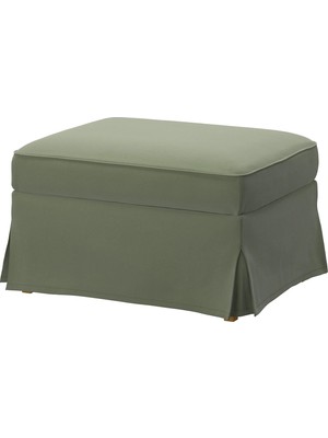 IKEA Gri Rahat Kanepe - Saklama Gözlü Puf