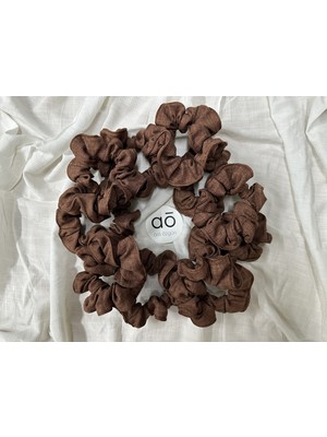 Aslı Özgün 10'lu Scrunchie Saç Toka Seti (Kına, Nişan, Özel Günler Için Hediyelik)