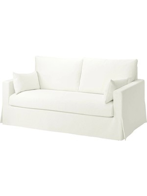 IKEA Beyaz Lüks Kanepe - 2'li Kanepe