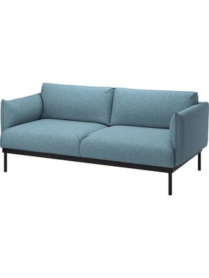 IKEA Açık Mavi Modern Kanepe - 2'li Kanepe