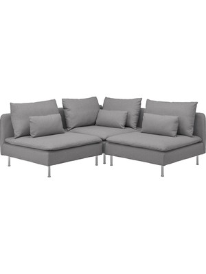 IKEA Gri Konforlu Kanepe - Köşe Kanepe