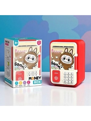 Venüs Shopping Labubu Desenli Atm Kumbara